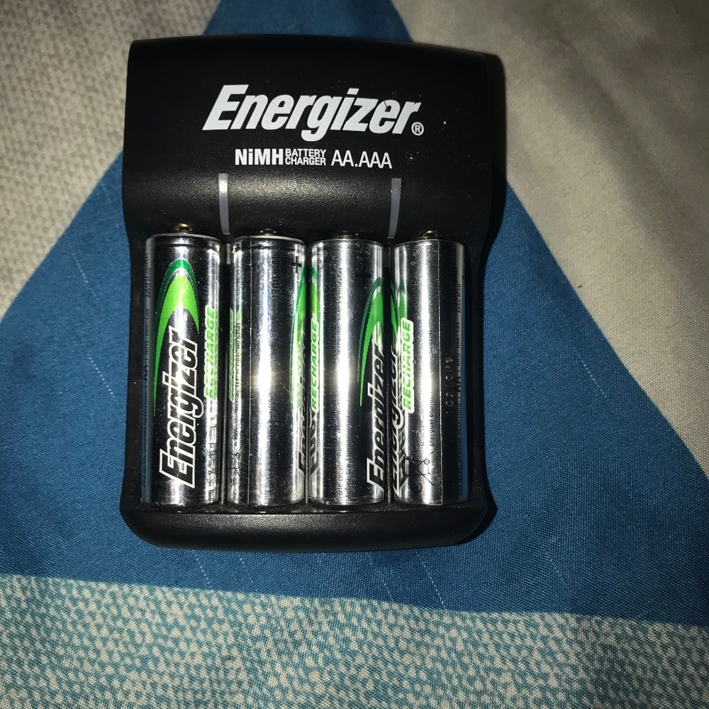 Energizer AA and AAA rechargeable batteries